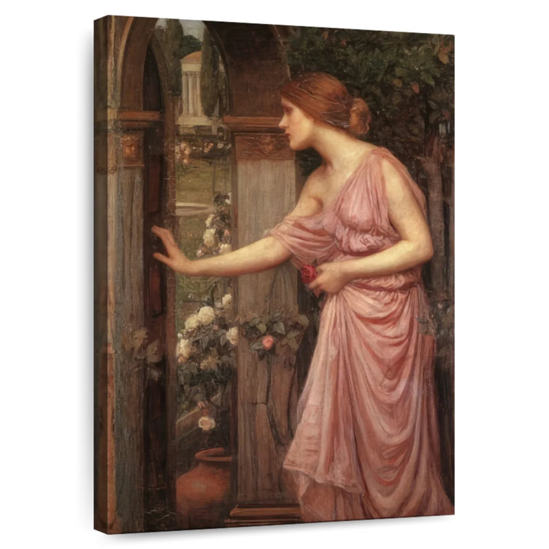Leisha Psyche Entering Cupid's Garden, 24" H x 16" W
