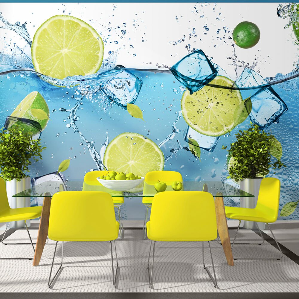 Fototapete Erfrischende Limonade 245 cm x 350 cm