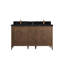 Meuble-lavabo double 60 po avec plateau Atlanta-101596198