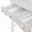 Compact Makeup Vanity Table with Reversible Mirror & 5 Drawers