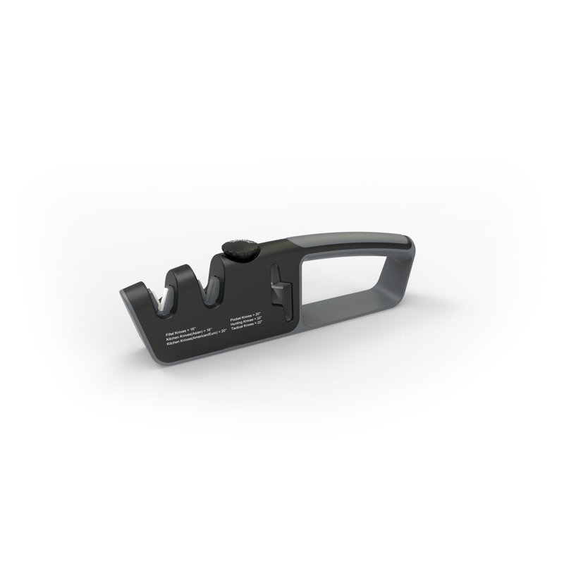Rockingham Forge Adjustable, Pull-Through Knife Sharpener