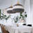 1 - Light Black/White Single Pendant-64714191