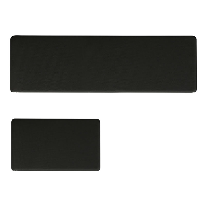 Faux Leather Standard 75.5cm X 76.5cm Area Rug