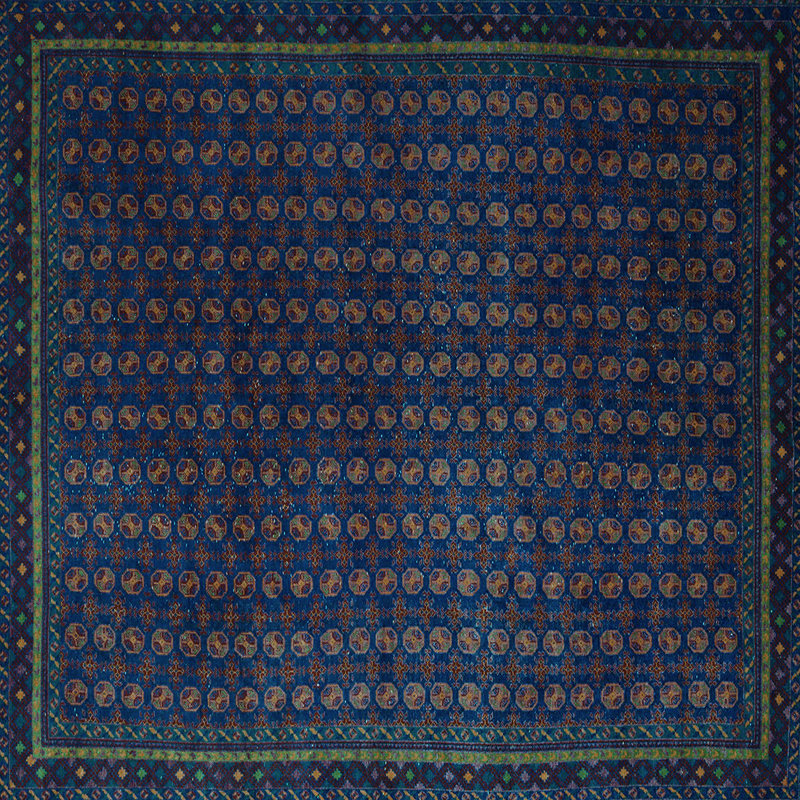 Oriental Indoor Rug, Square 7'