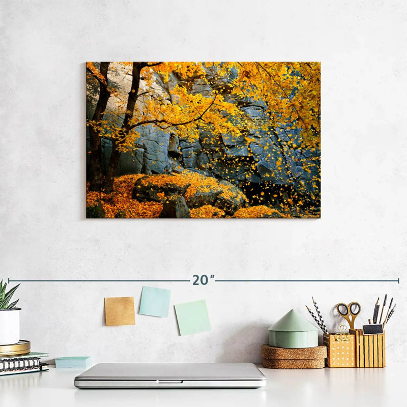 Harnek Falling Leaves, 8" H x 12" W