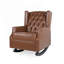 Chaise berçante à oreilles capitonnée-2046092470