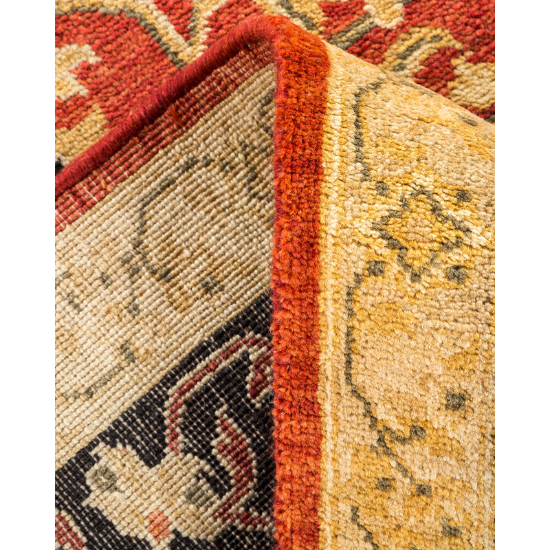 Sashka One-of-a-Kind 6' 0" x 8' 9" Hand Knotted Area Rug