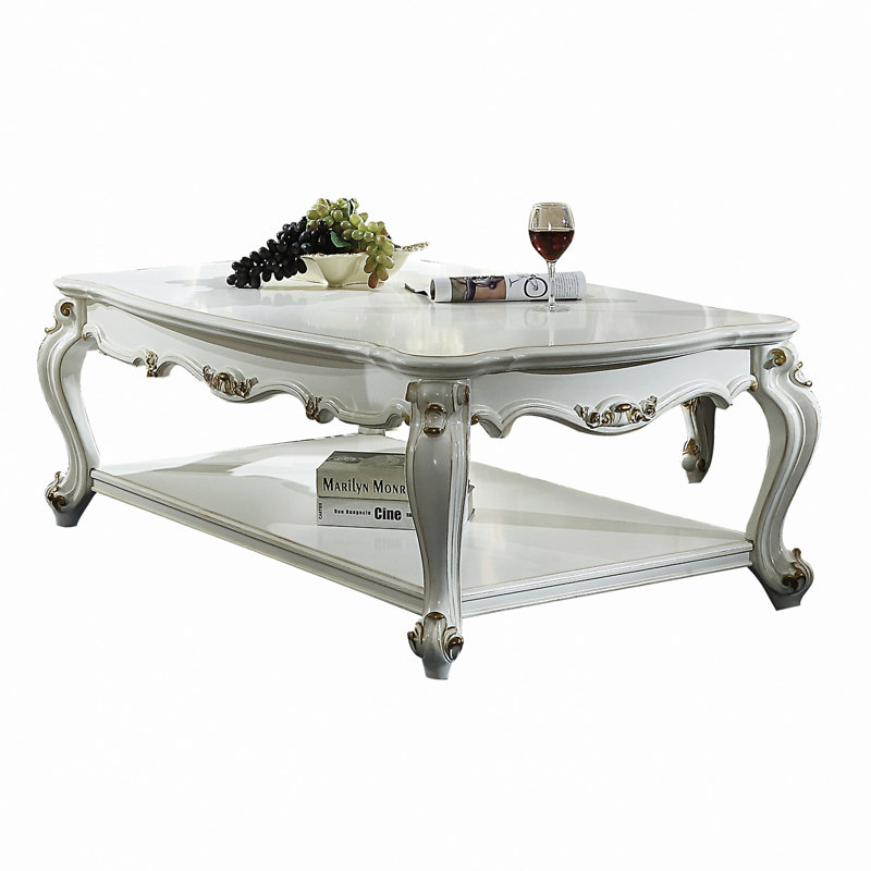 Table basse avec tablette inférieure