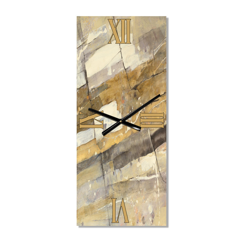 Horloge murale Fire and Ice Minerals V - Glam, Petit