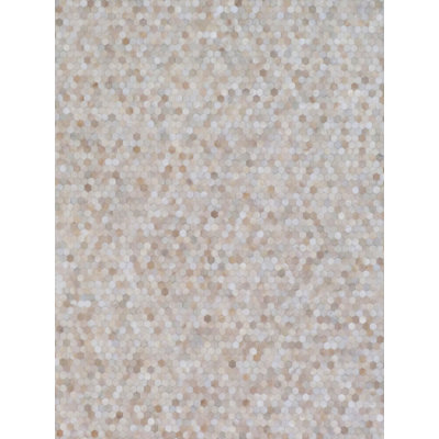Mosaic Leather Cowhide Geometric Indoor Rug