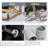 Wooden Flush Mount Ceiling Lights, 4-Light Farmhouse Close To Ceiling Lighting Fixtures Black Ceiling Lamp
