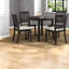 Ensembles de table de salle à manger en bois peu encombrants avec chaises, style moderne pour les petites salles à manger