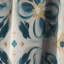 «Blue Vintage Moroccan Tiles Dream» - Rideau damassé - Rideau occultant occultant - 1 panneaux-107533734