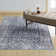 Kugler Oriental Machine Washable Blue/Denim Area Rug