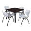 Plateau de table Kee Square, 4 chaises empilables-1034344216-1034344217-1034344220
