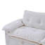 Canapé-lit escamotable 73 po en velours convertible avec matelas caché - disponible en beige, orange, rose, noir-830013902