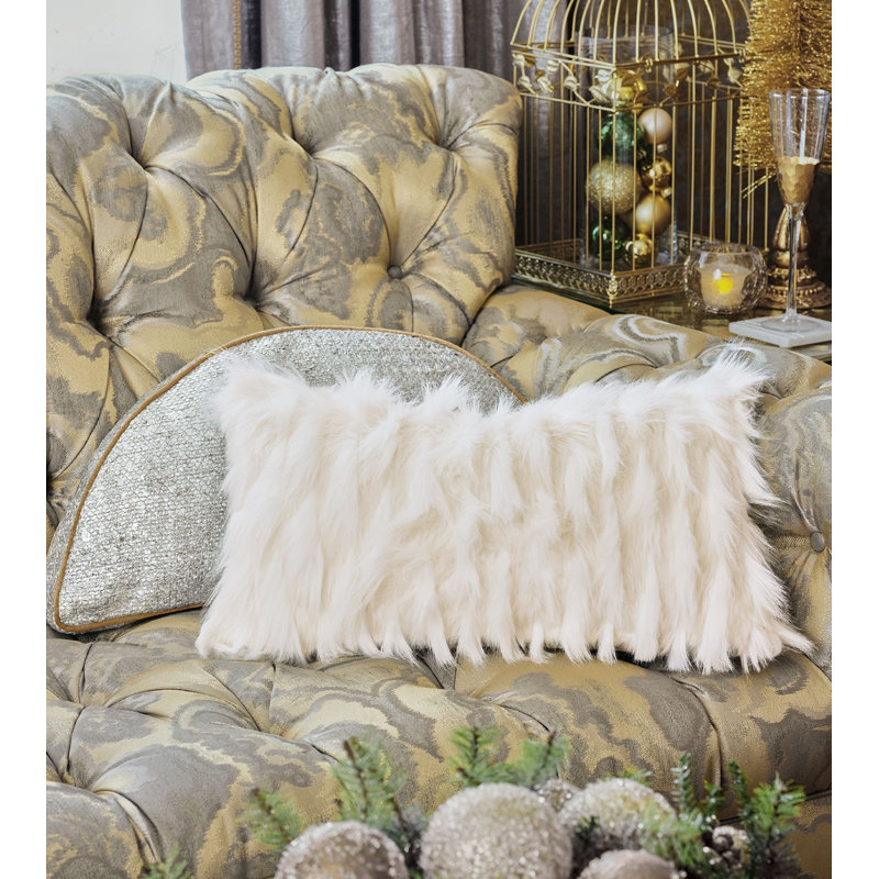 Holiday Glam Lumbar Pillow Cover & Insert