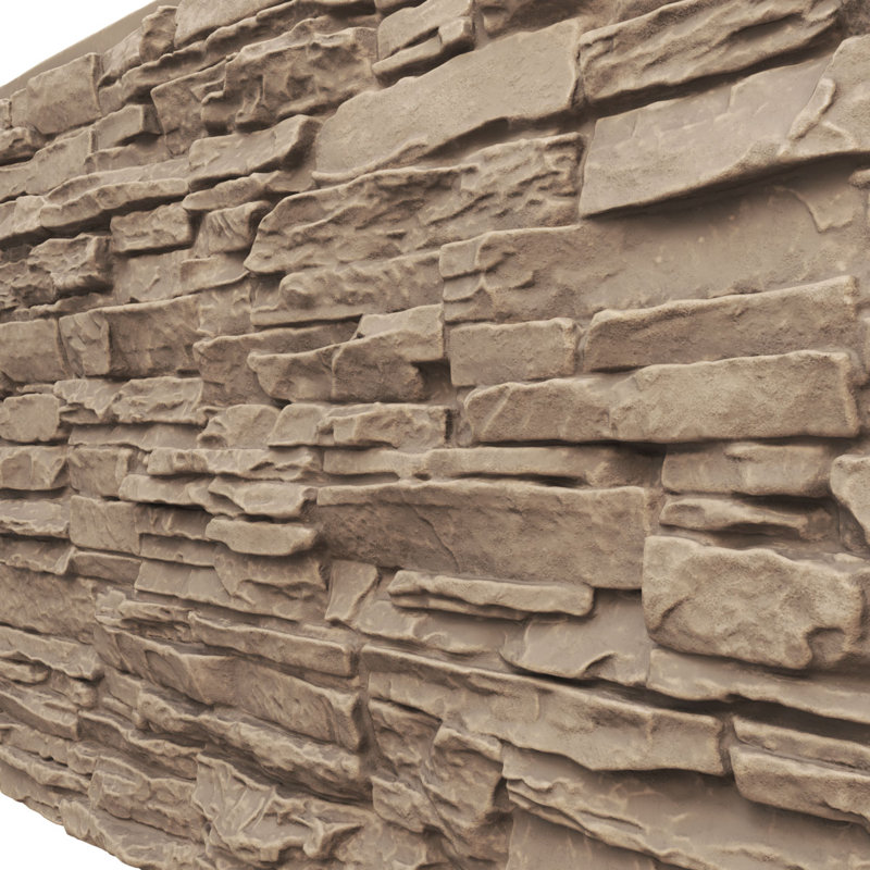 EverStone Canyon Ridge Faux Stone Panel, Valley Spring
