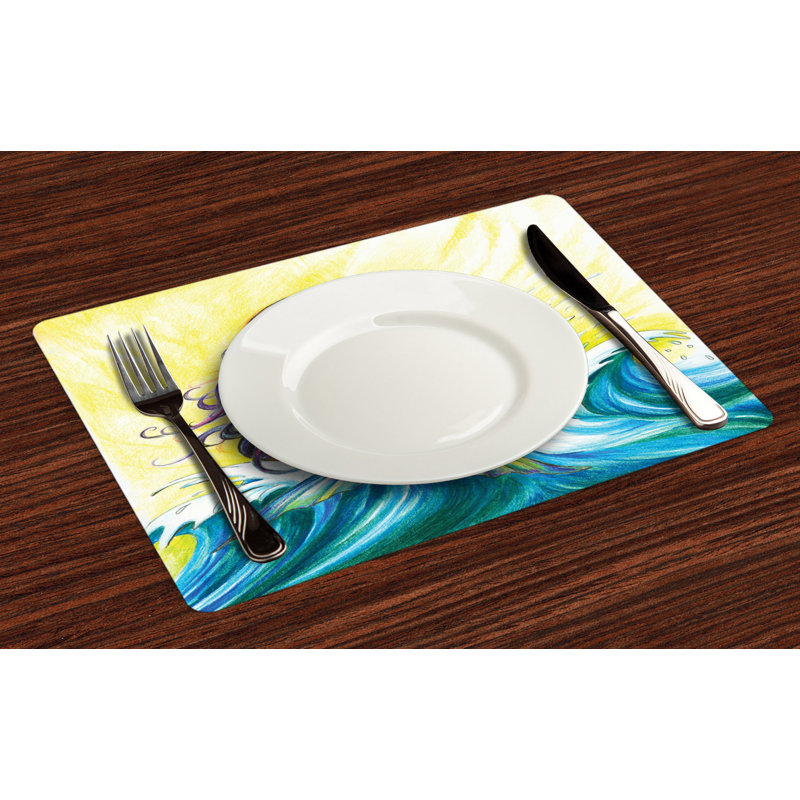 Polyester Nautical Rectangle Placemat