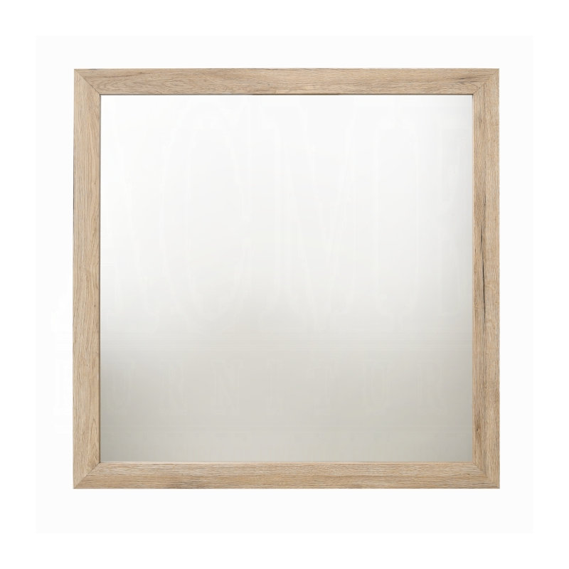 Miroir Miquell, Bois naturel