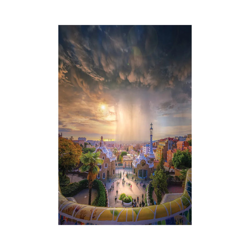 Barcelona Heaven by Brent Shavnore - Wrapped Canvas Gallery-Wrapped Canvas Giclée, 20.32 cm H x 30.48 cm W