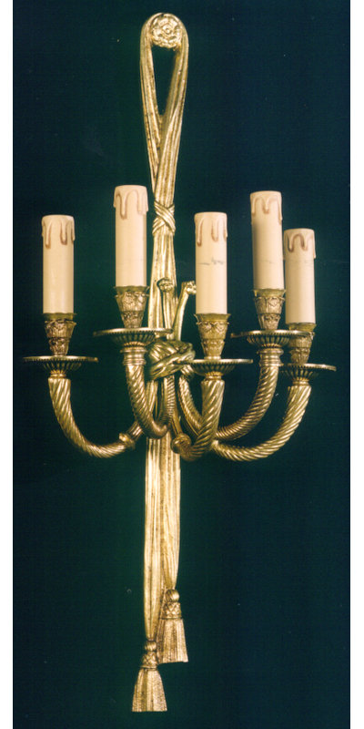 Baughman Candle Wall Light