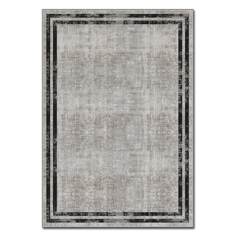 Luxurious Velvet Area Rug, 4.6 x 7.2 Feet | 100% Polyester, 740 g/m² | Non-Slip Felt Dot Underside, Machine Washable | Digital Print Design, Easy to Clean, Perfect for Living Room & Bedroom Décor