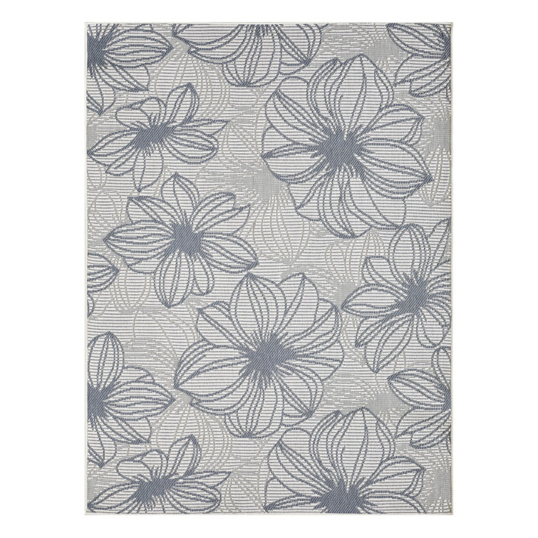 Rosmunda Floral Indoor / Outdoor Rug