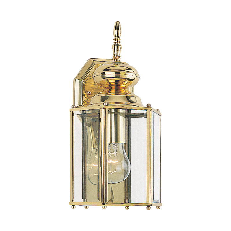 Classic Wall Light, Polished Brass