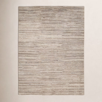 Ailey Hand-Knotted Abstract Wool Rug