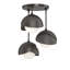 Brooklyn 3 - Light Double Shade Semi Flush Mount-66074540-66074544