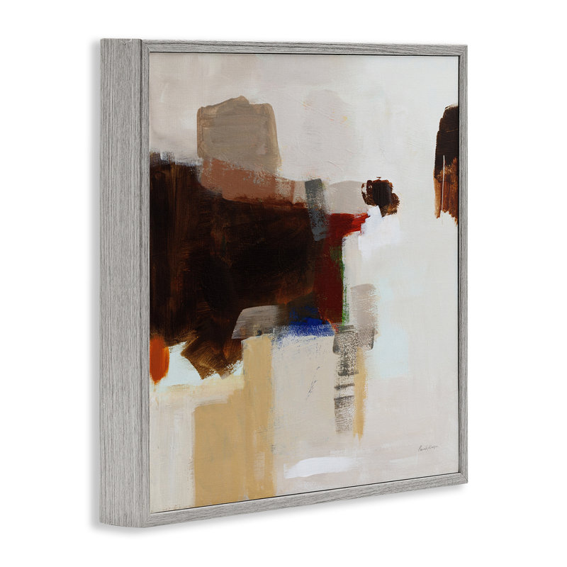 «American Rust Abstraction», estampe numérique de Pamela Munger, H 12 po x l 12 po, Estampe numérique Farmhouse
