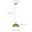 1 luminaire suspendu en forme de fleur en verre réglable