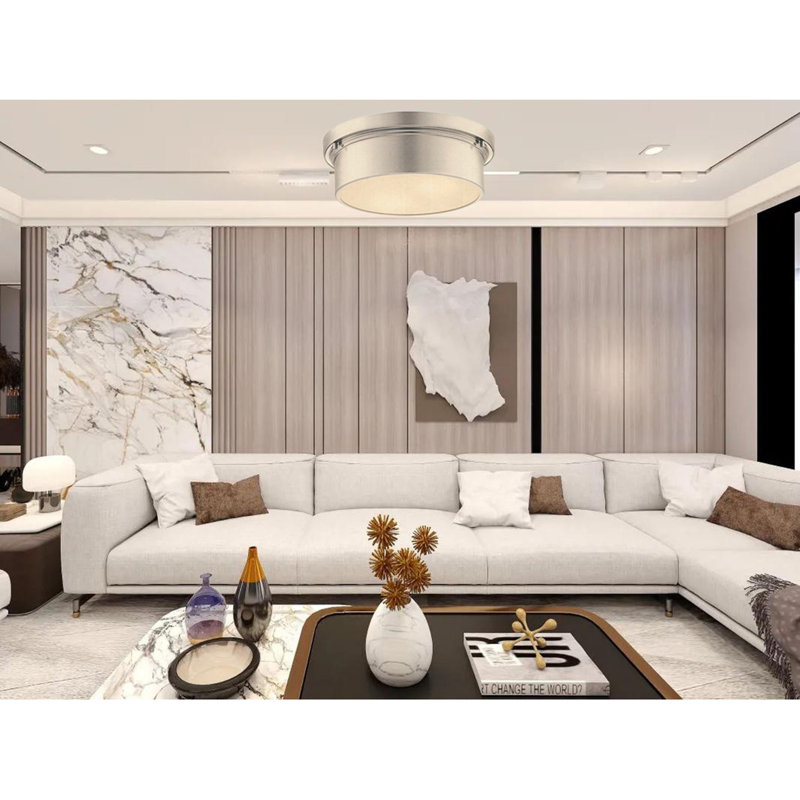Glass Flush Mount