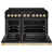 Black Stainless Steel/Polished Gold