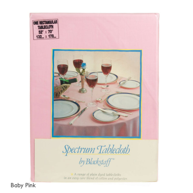 Pollycotton Oblong Tablecloth