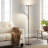 Jernell 70" LED Dimmable Torchiere & Reading Floor Lamp with Remote Control-1270286859