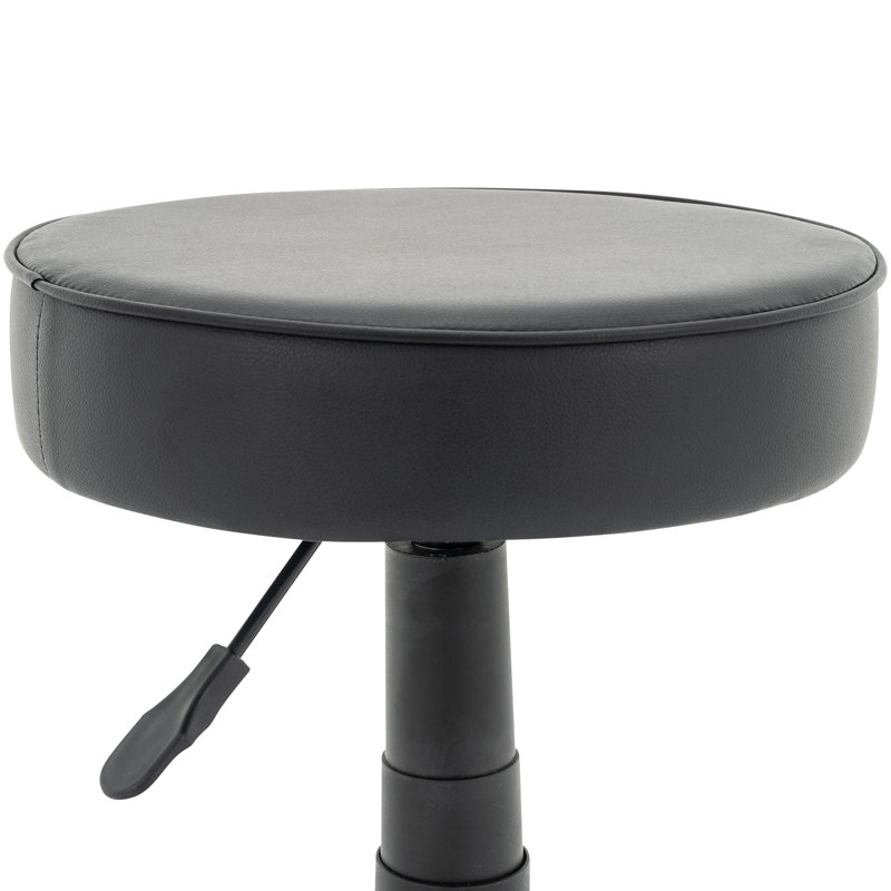 Mahidul Adjustable Height Ergonomic Lab Stool with Wheels