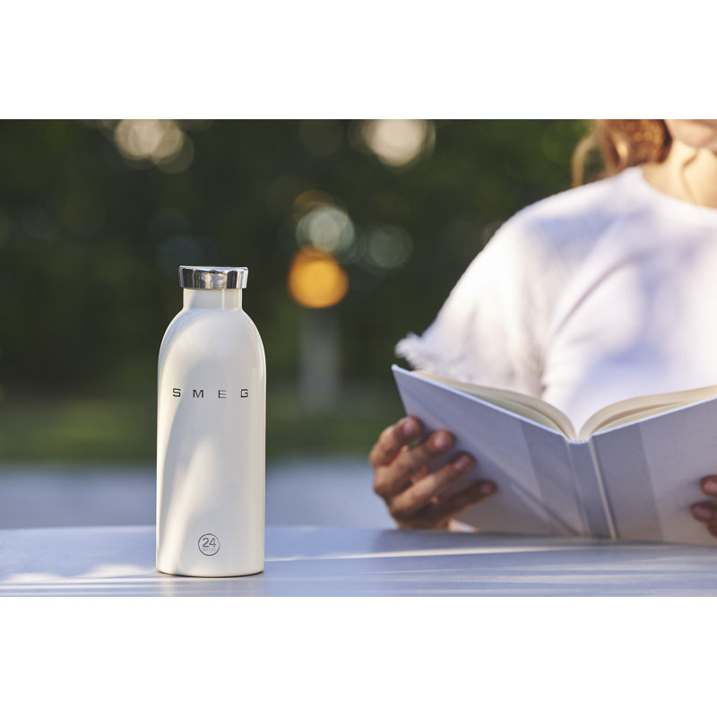 Smeg X 24 bouteilles Clima 500 ml, Crème, crème
