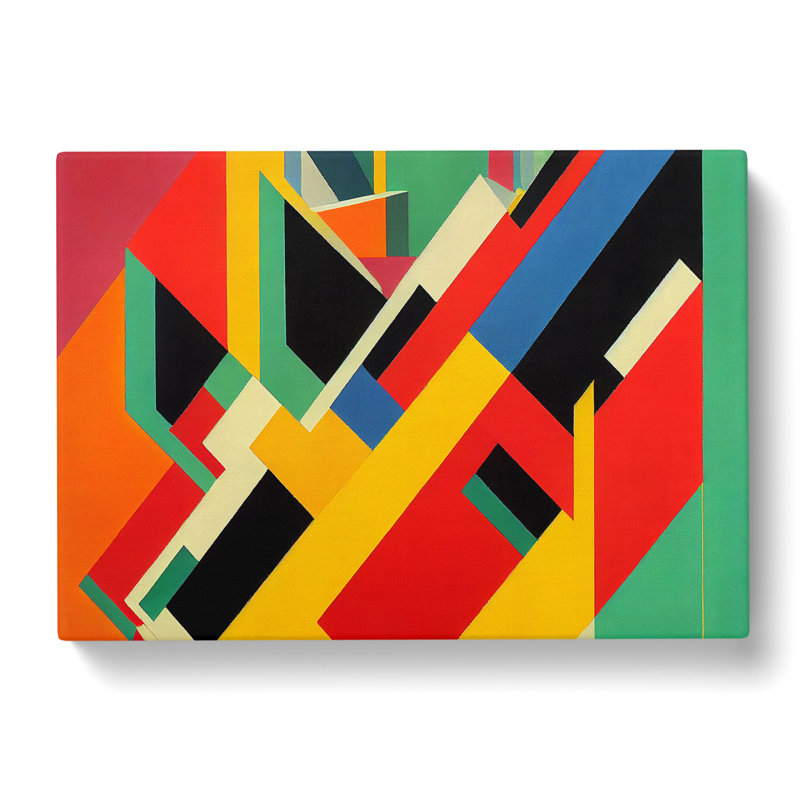 Exceptional Modern Abstract - Wrapped Canvas Print