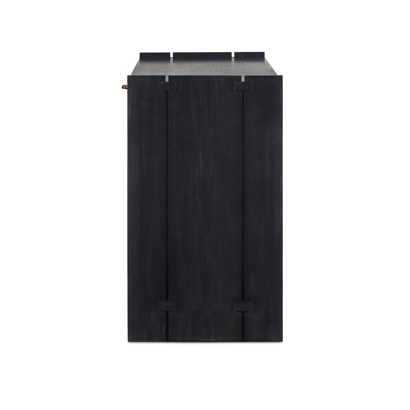 Loats 78'' Sideboard, Black Wash Poplar