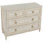 Commode 4 tiroirs Palazzo garnie de brume champagne-1839147607