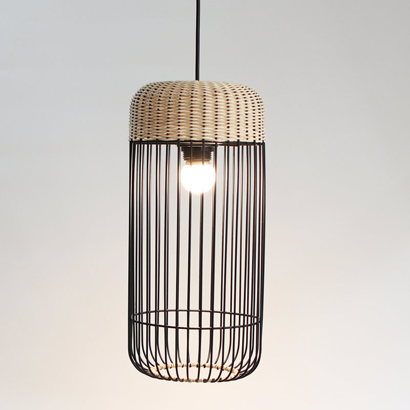 1 - Light Natural Chandelier Pendant