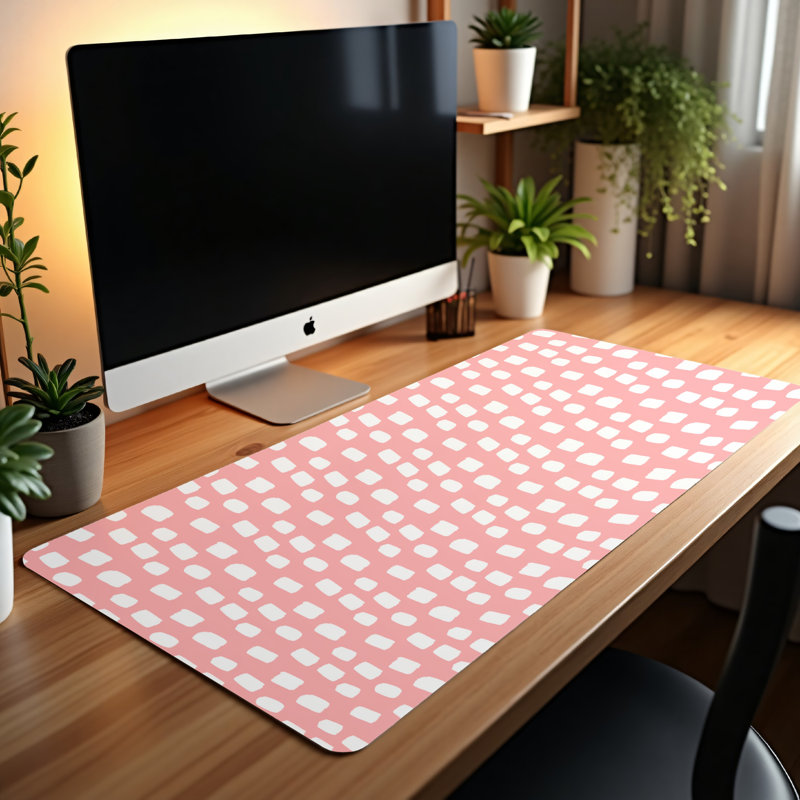 Polyester Desk Pad, 31.5x15.5