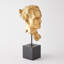 Gilded Portrait Sculpture-Gold Leaf