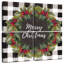 Couronne de Noël à carreaux Lelend Buffalo