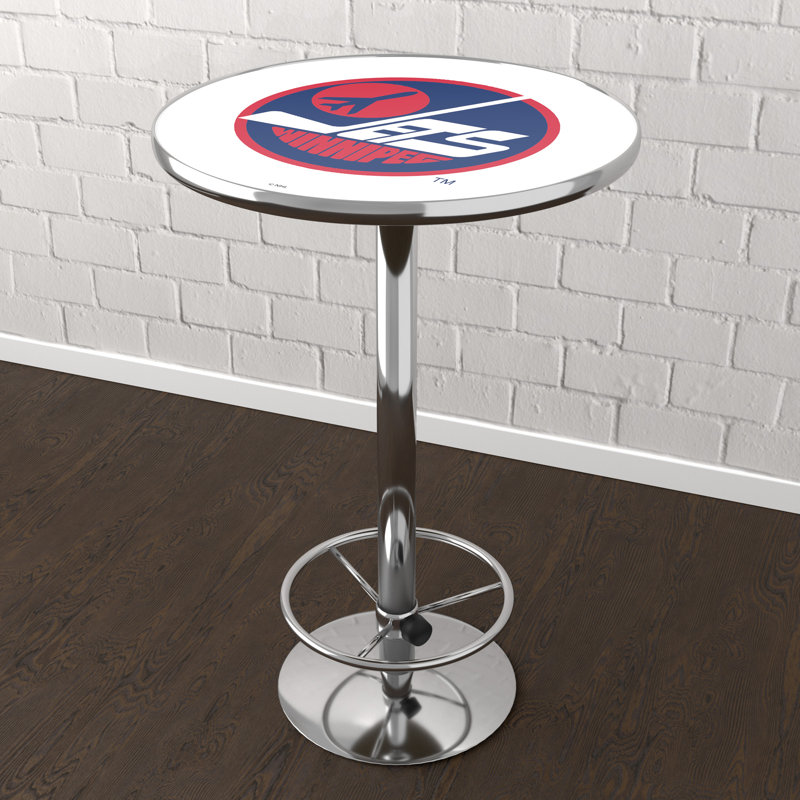 Table de bar avec repose-pieds Winnipeg Jets