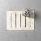 Mayer Striped Hand Knotted Wool Ivory/Black Area Rug