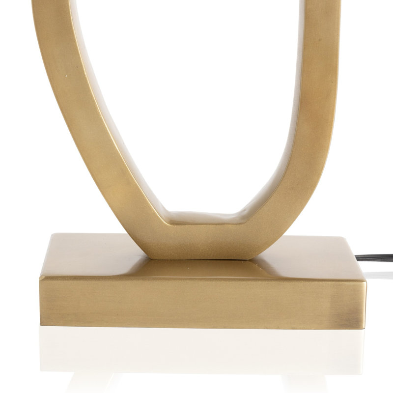 Bingley Table Lamp, Antique Brass Aluminum