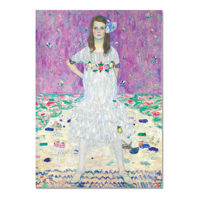 Mada Primavesi by Gustav Klimt - 1 Piece Painting on Glass